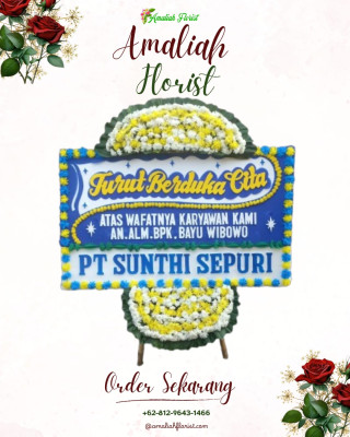Papan Bunga Duka di Kiwirok Timur