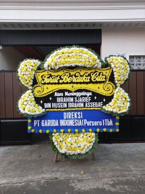 Papan Bunga Duka di Kiwirok Timur